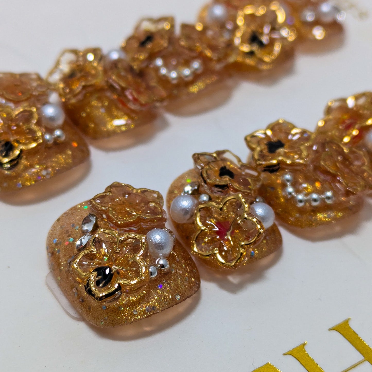 Japanese Gold - Press on Nails