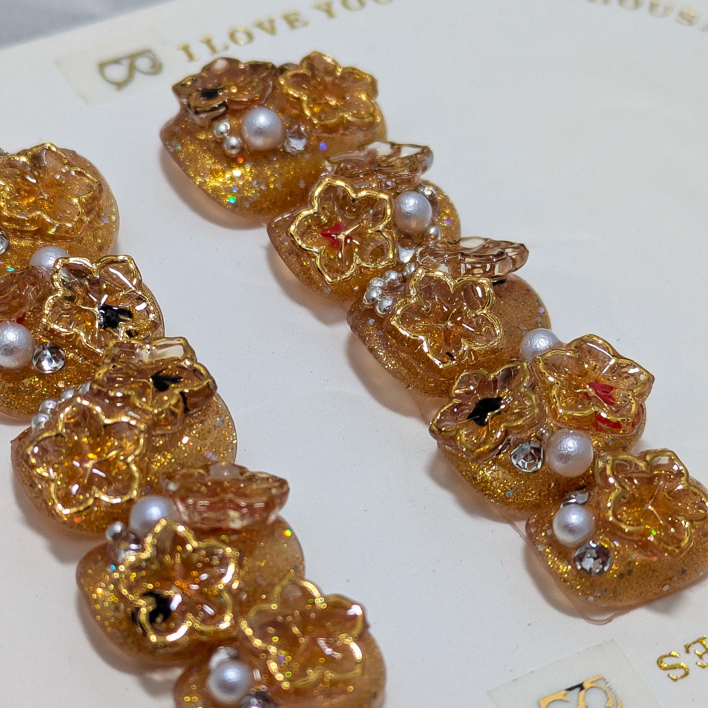 Japanese Gold - Press on Nails