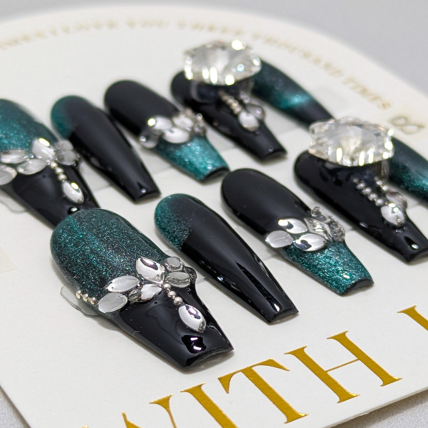 Midnight Beauty - Press on Nails