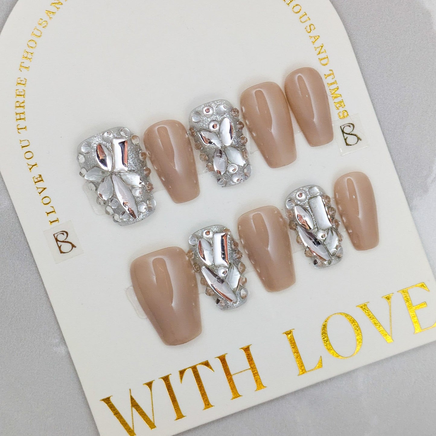 Crystal Glamor - Press on Nails