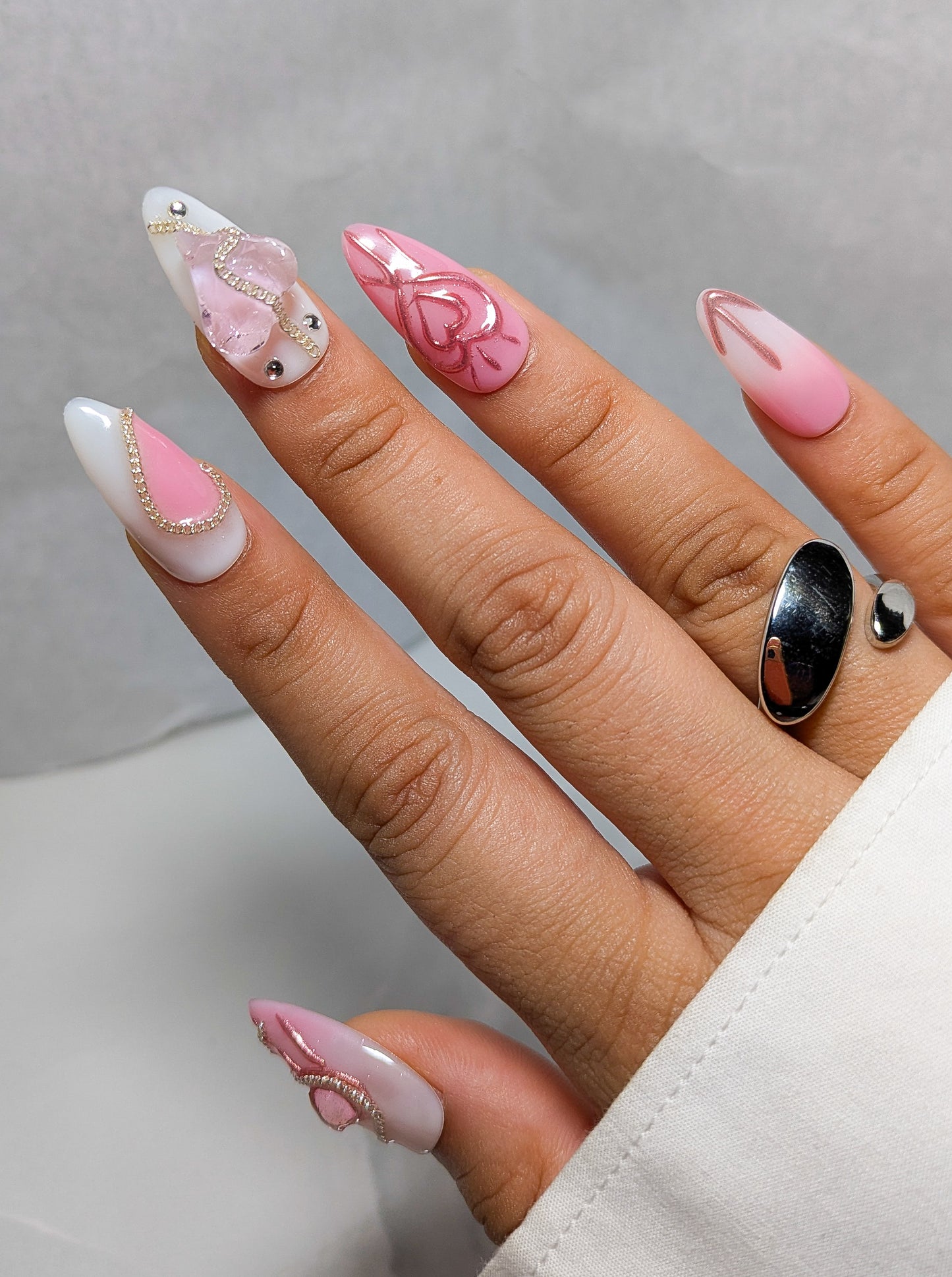 My Heart in chains - Press on Nails