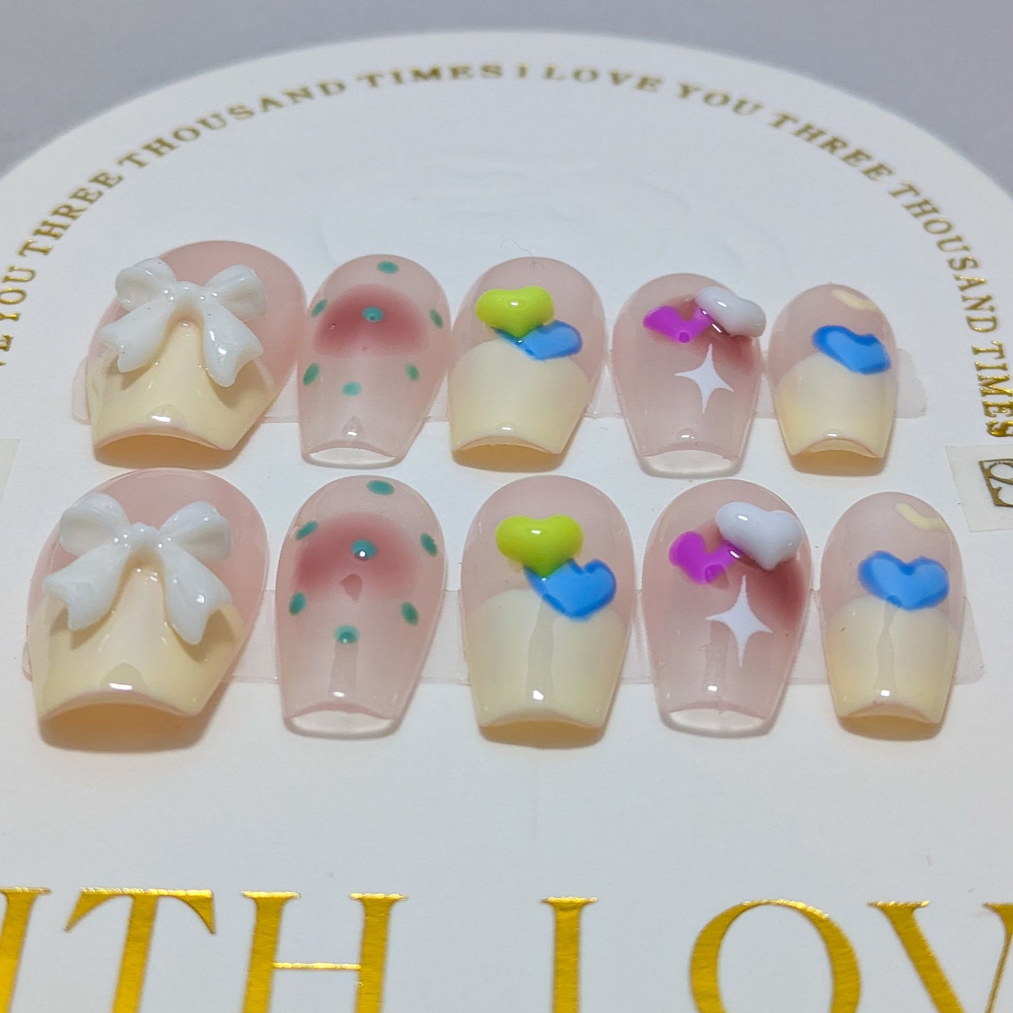 K drama Love - Press on Nails