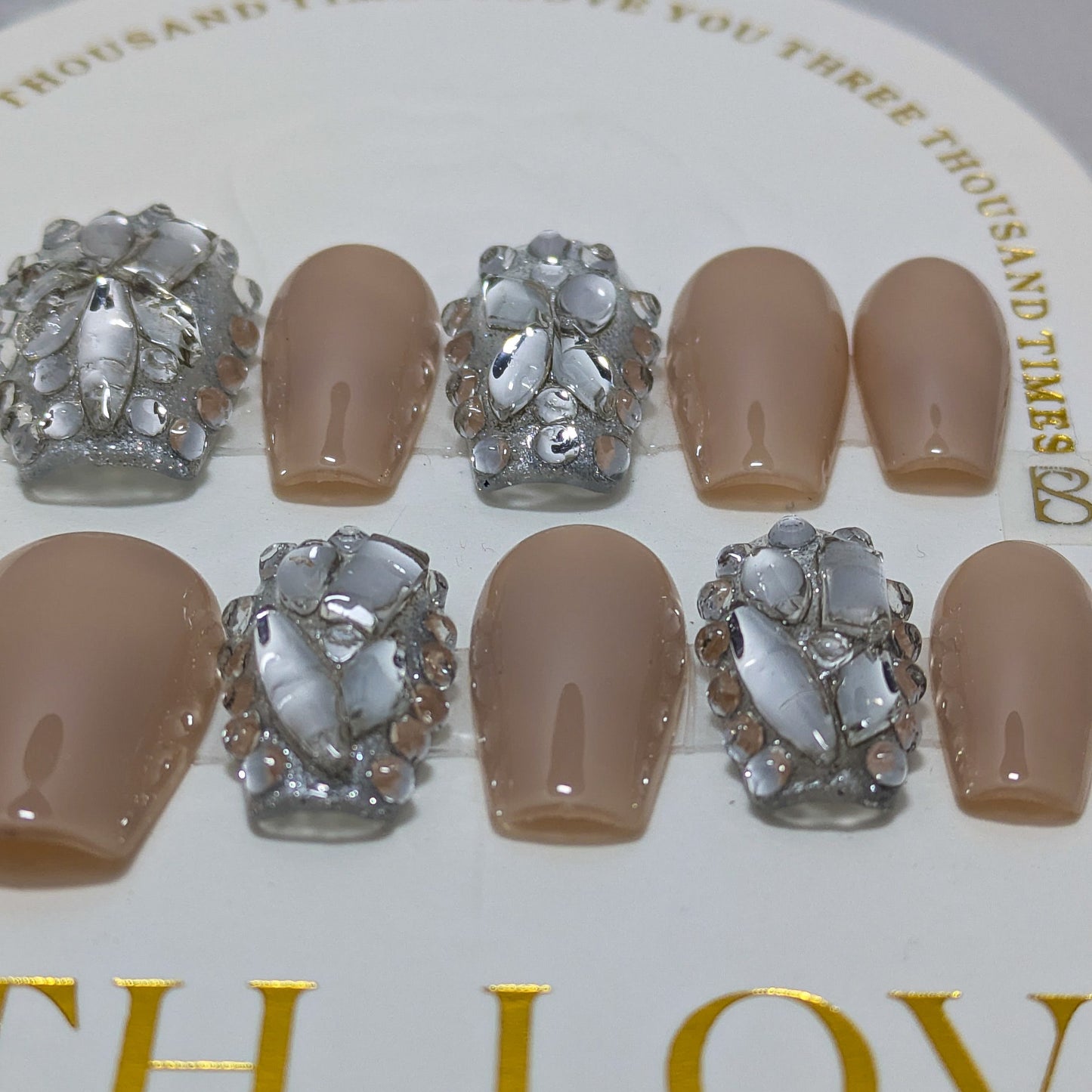 Crystal Glamor - Press on Nails