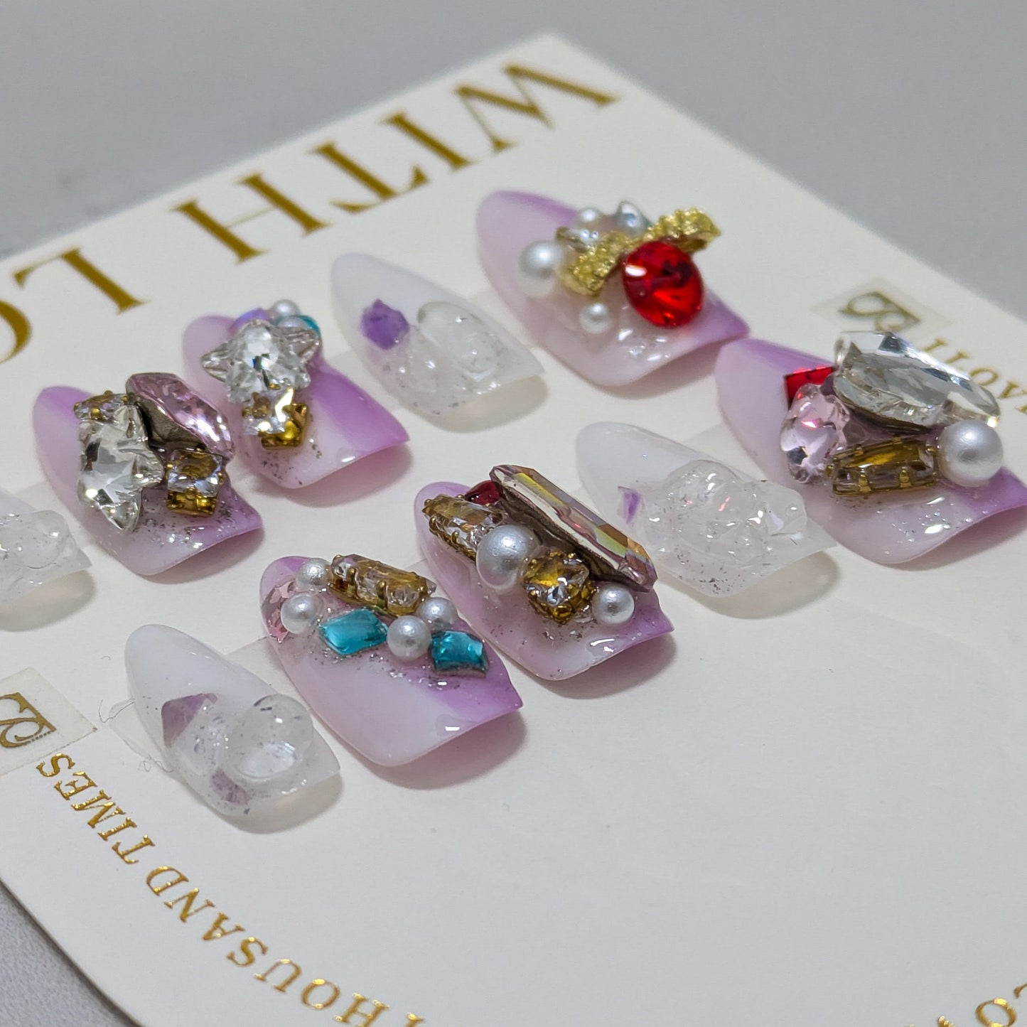 Purple Princess- Press on Nails