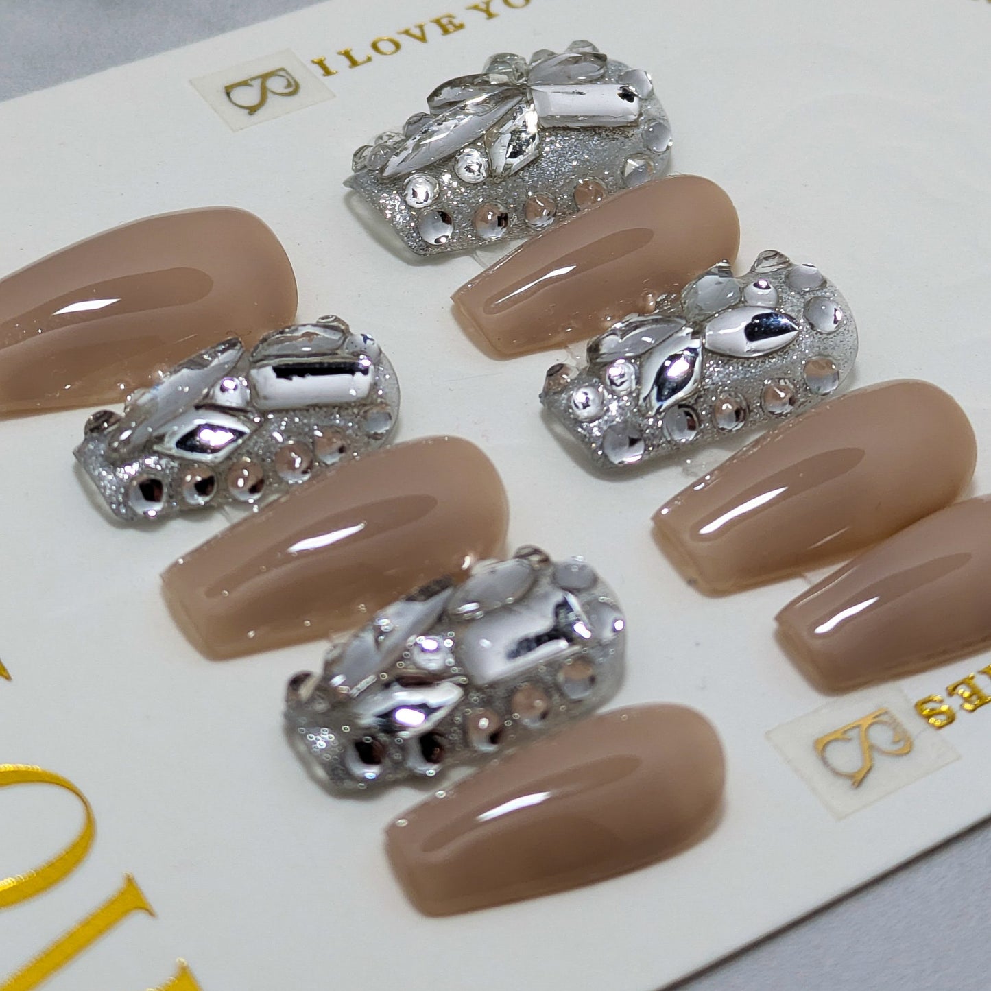 Crystal Glamor - Press on Nails