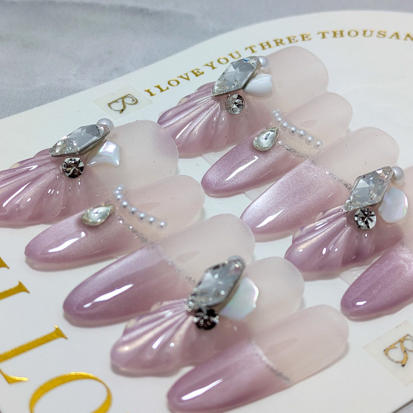 Purple Mermaid- Press on Nails
