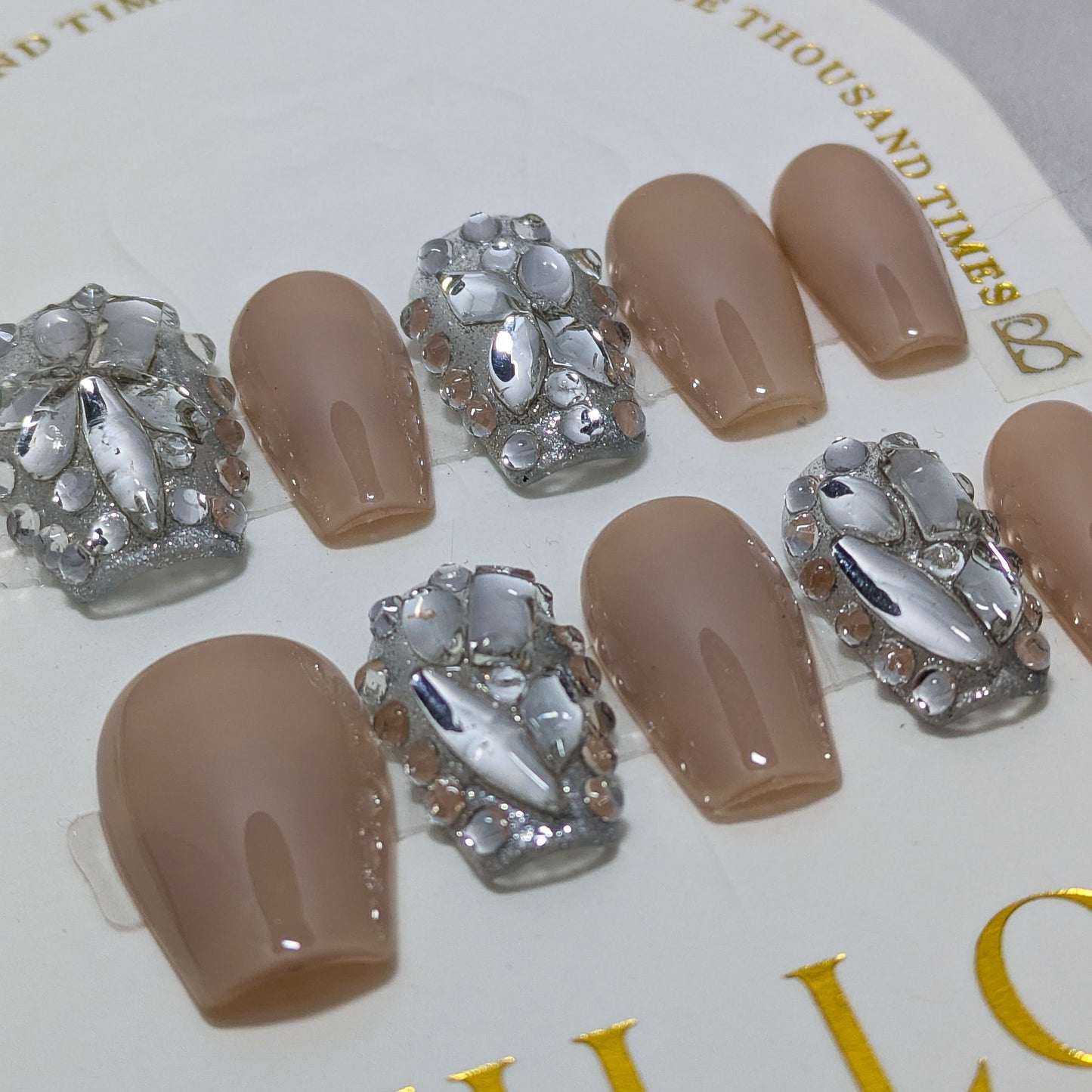 Crystal Glamor - Press on Nails