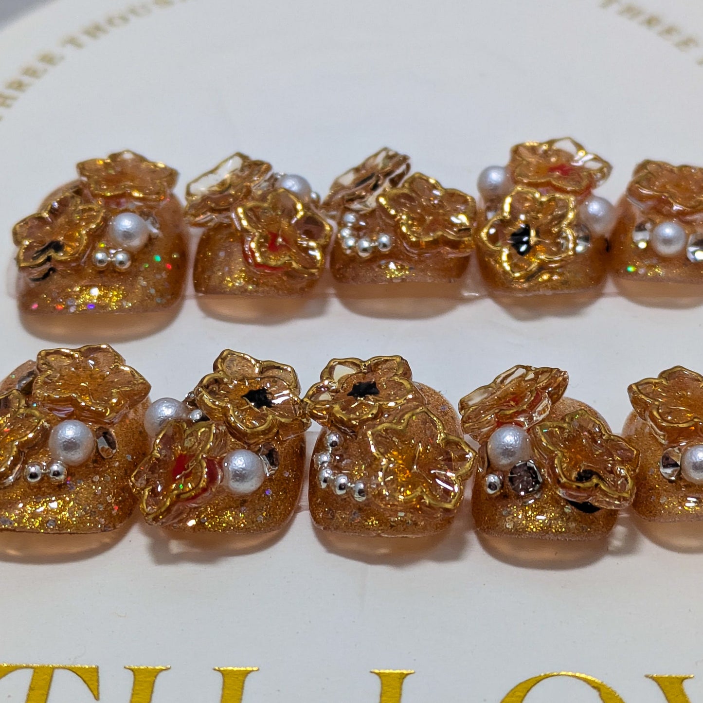 Japanese Gold - Press on Nails