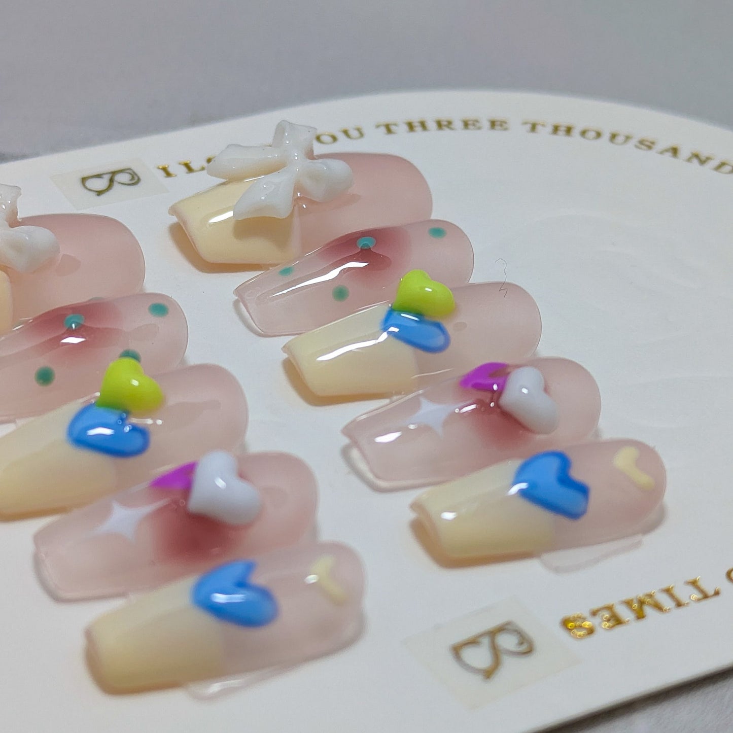 K drama Love - Press on Nails