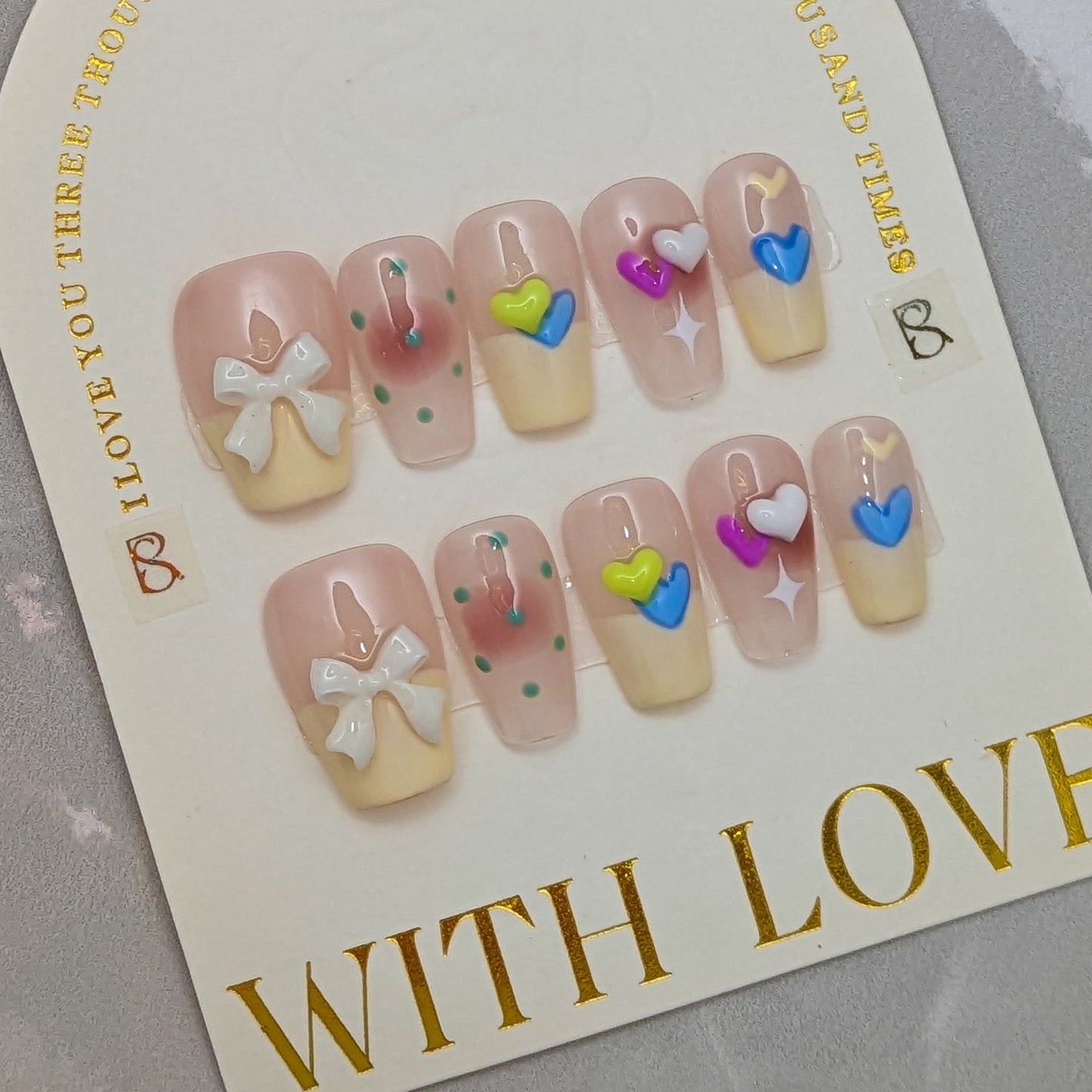 K drama Love - Press on Nails