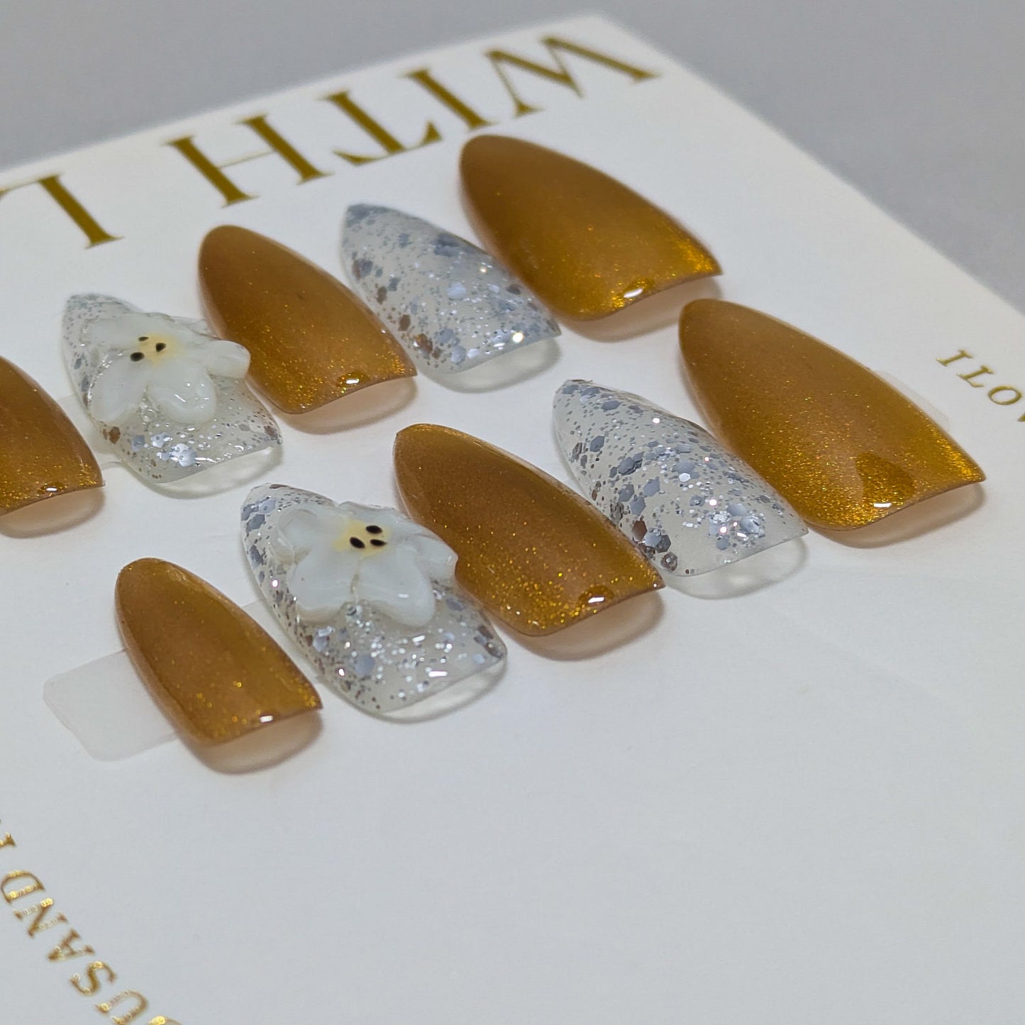 Golden Hour - Press on Nails