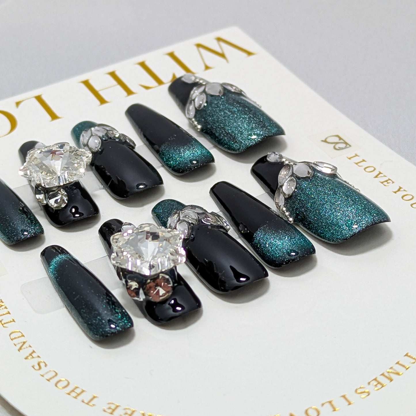 Midnight Beauty - Press on Nails