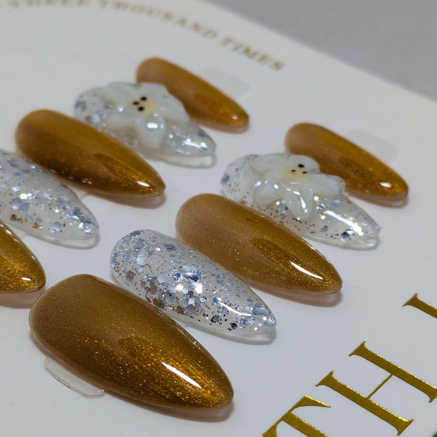 Golden Hour - Press on Nails