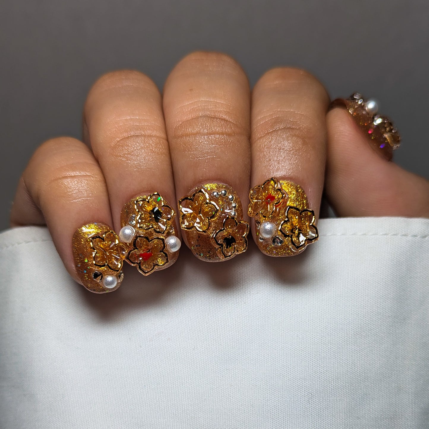 Japanese Gold - Press on Nails