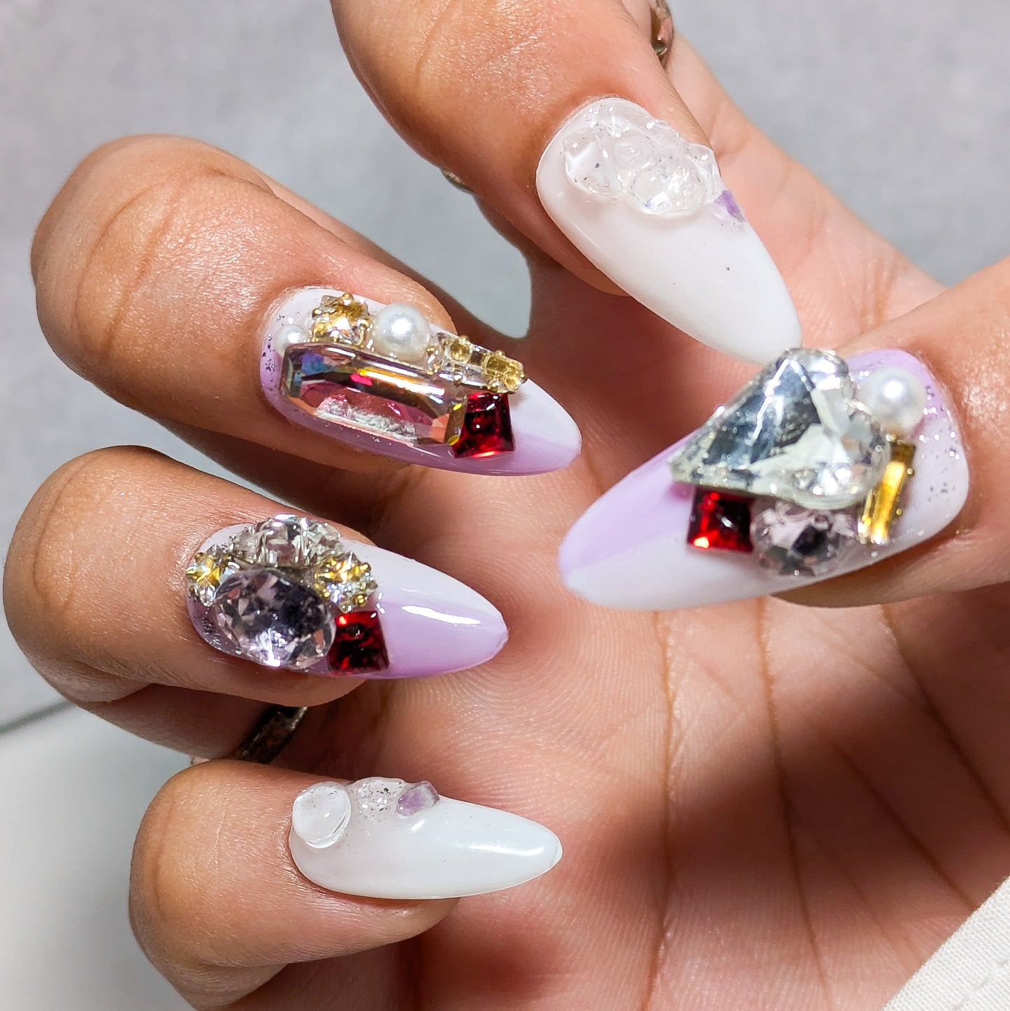Purple Princess- Press on Nails