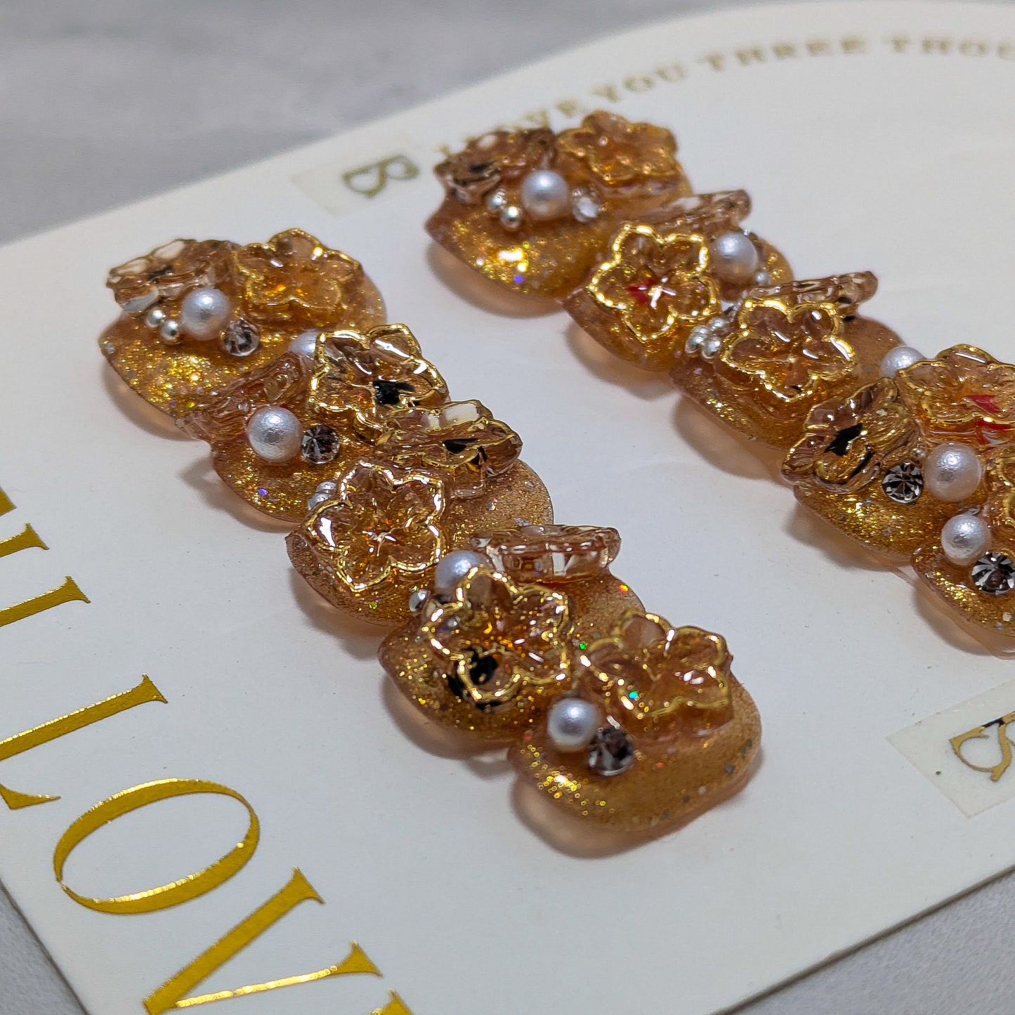 Japanese Gold - Press on Nails