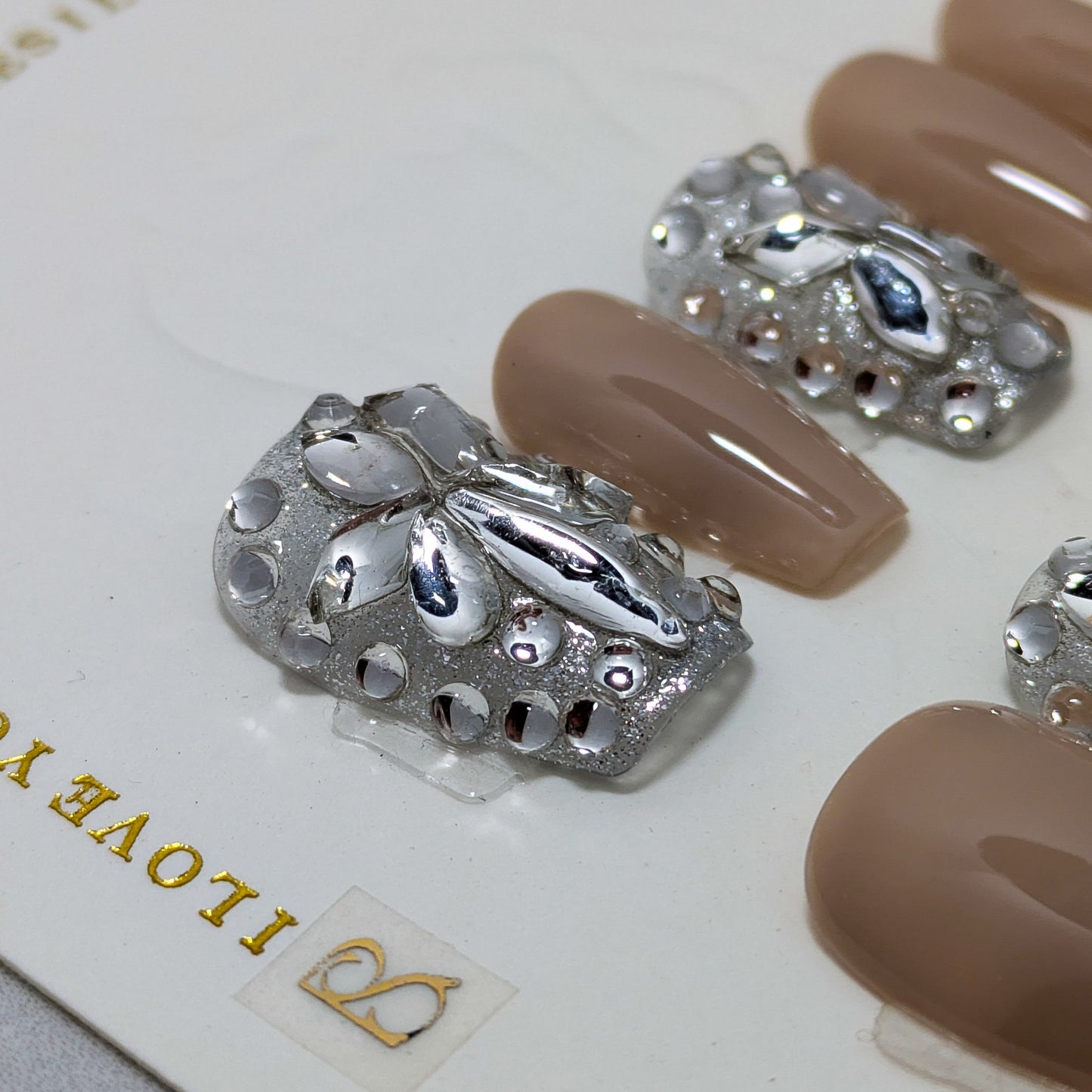 Crystal Glamor - Press on Nails