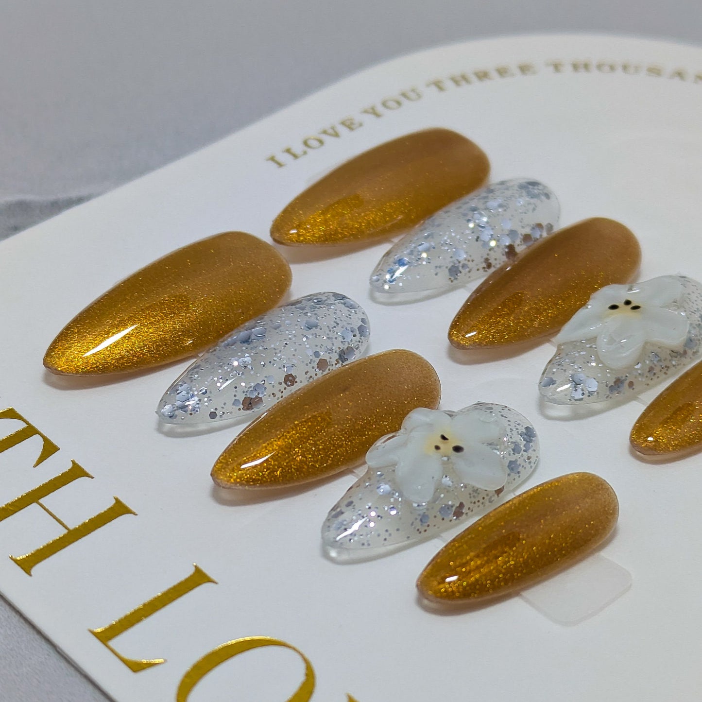 Golden Hour - Press on Nails