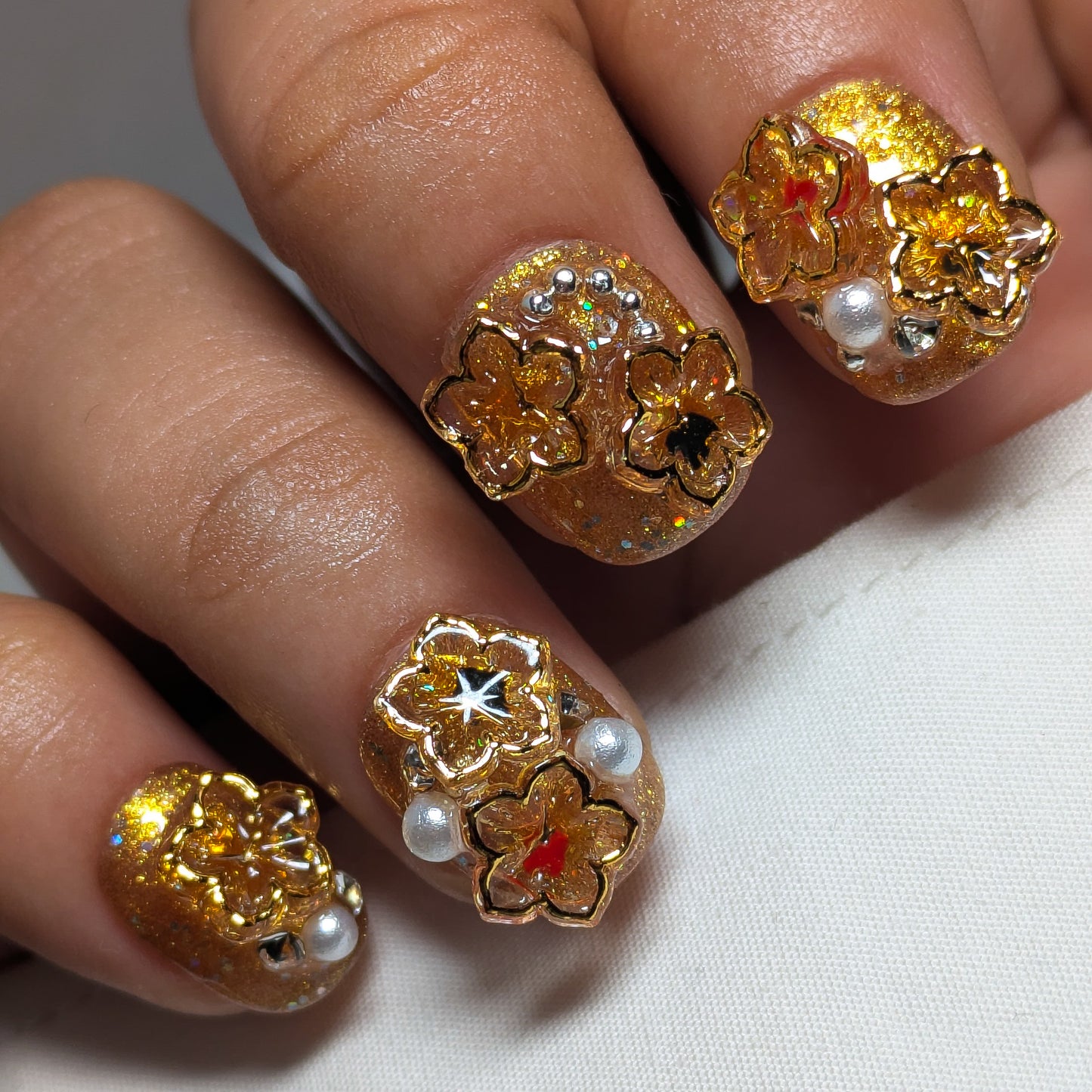 Japanese Gold - Press on Nails