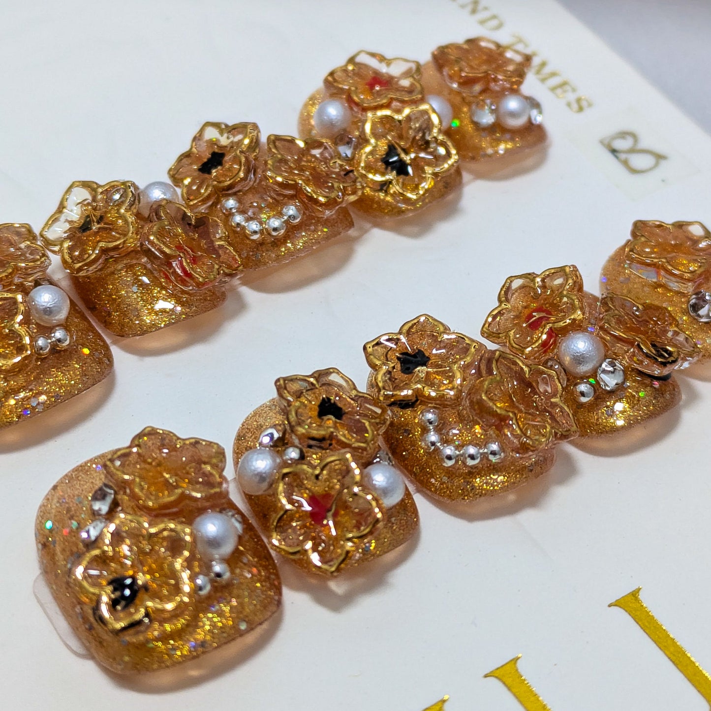 Japanese Gold - Press on Nails