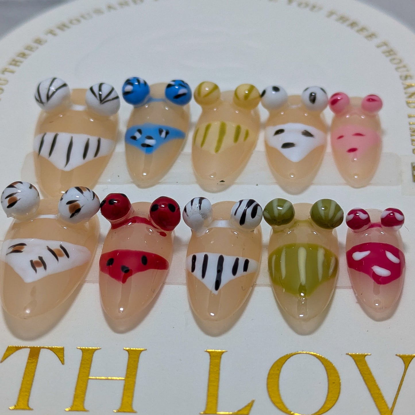 Swimsuit Vacation  - Press on Nails