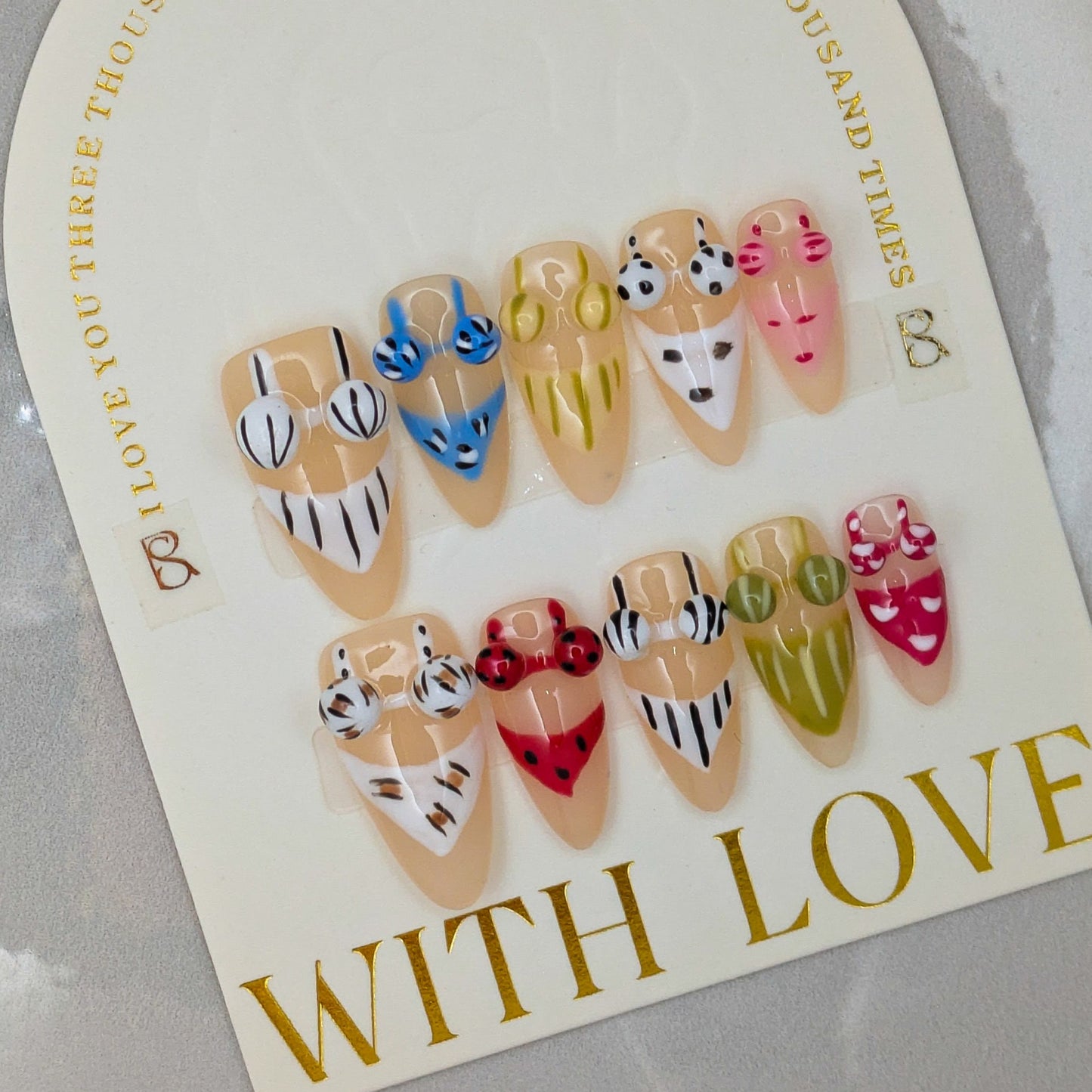Swimsuit Vacation  - Press on Nails