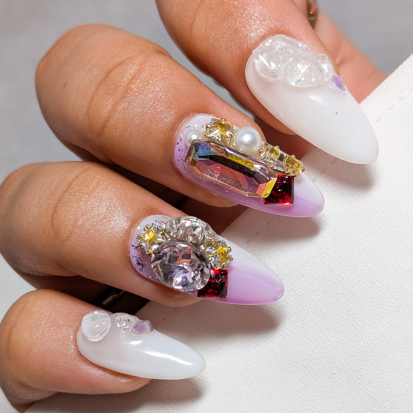Purple Princess- Press on Nails