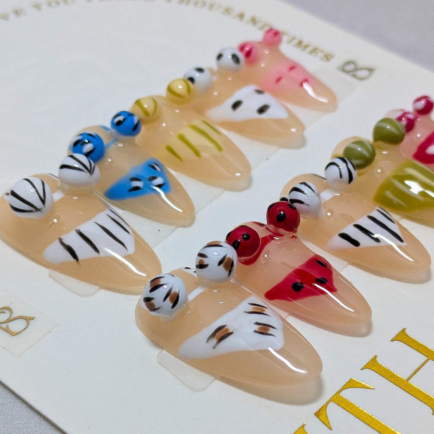 Swimsuit Vacation  - Press on Nails