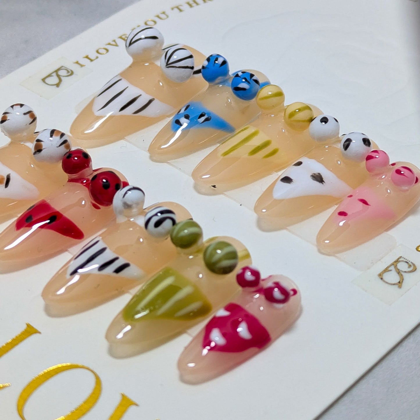 Swimsuit Vacation  - Press on Nails