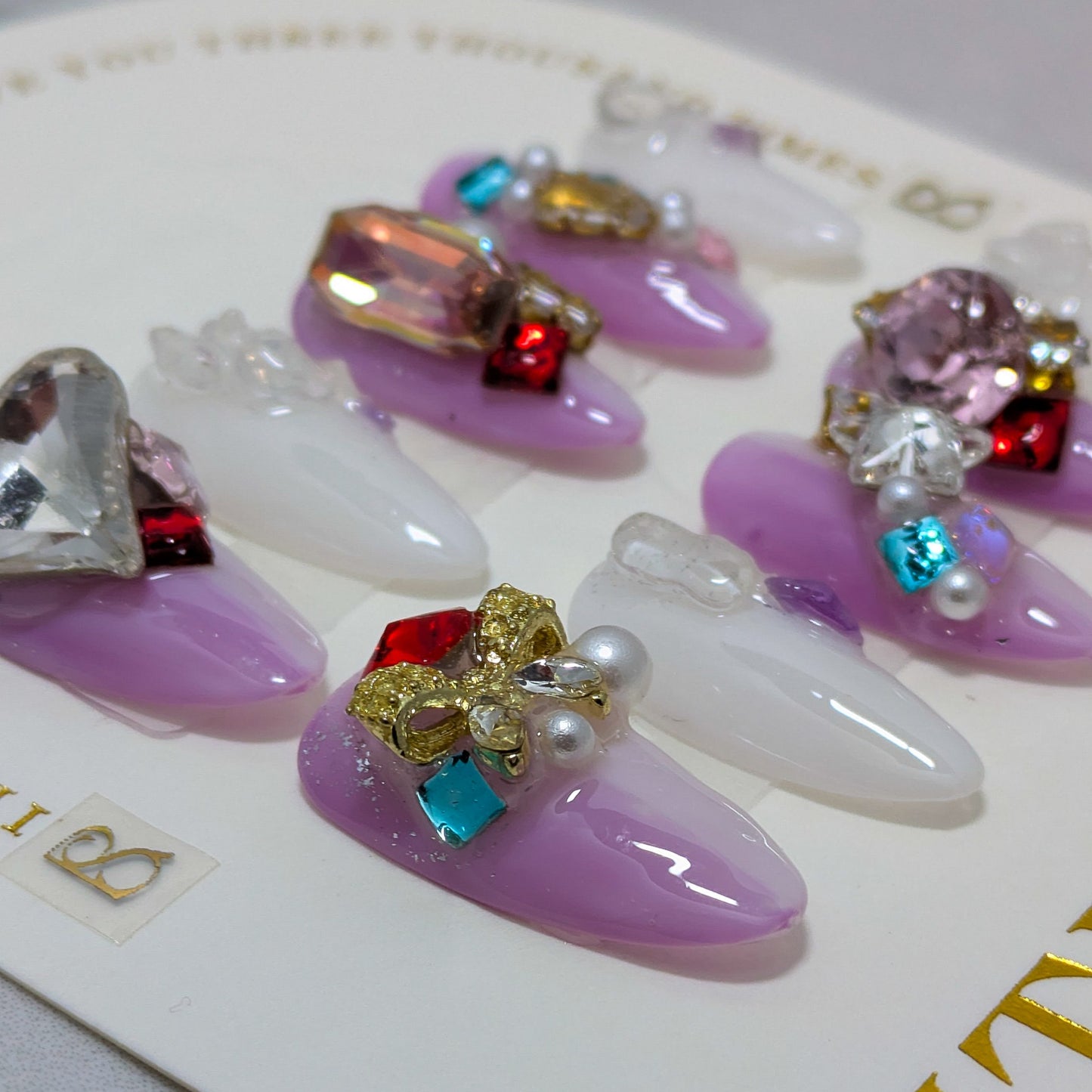 Purple Princess- Press on Nails