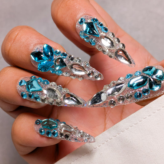Snow Shine - Press on Nails