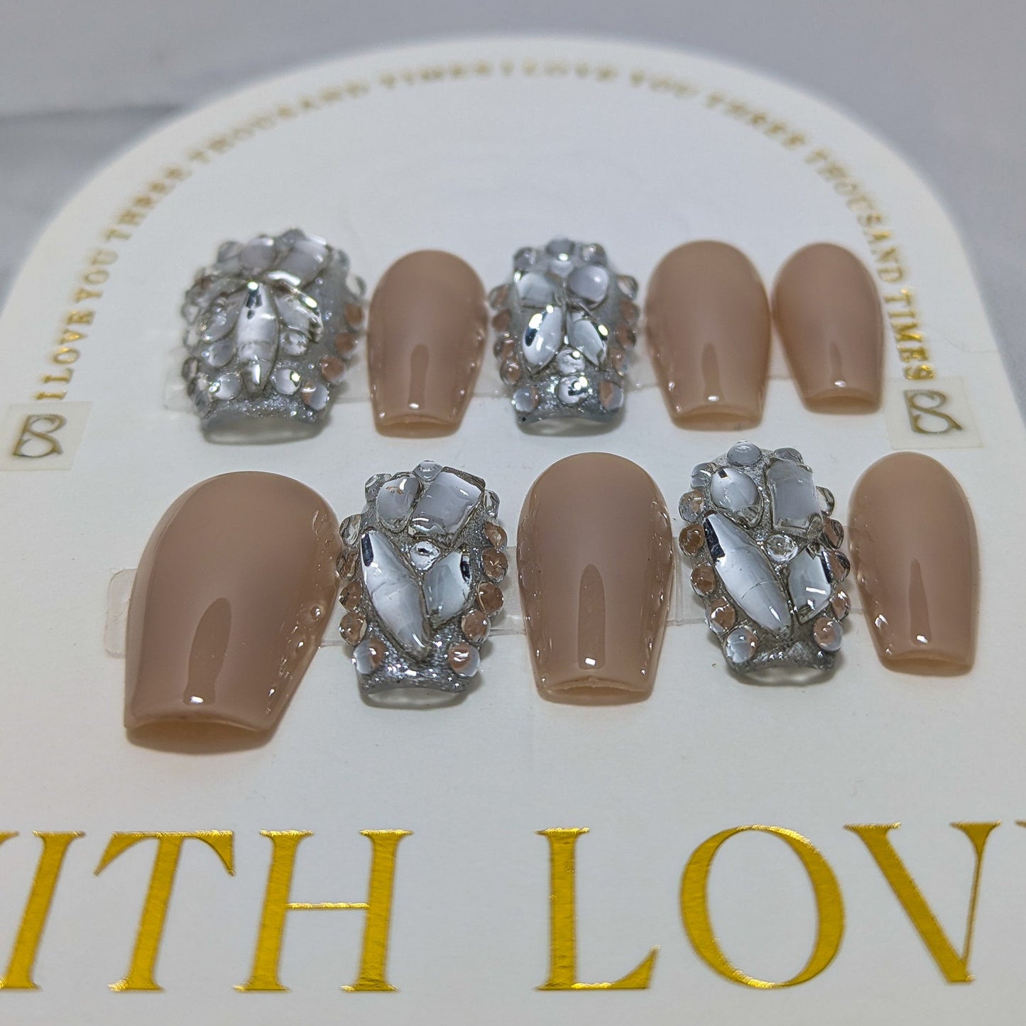 Crystal Glamor - Press on Nails