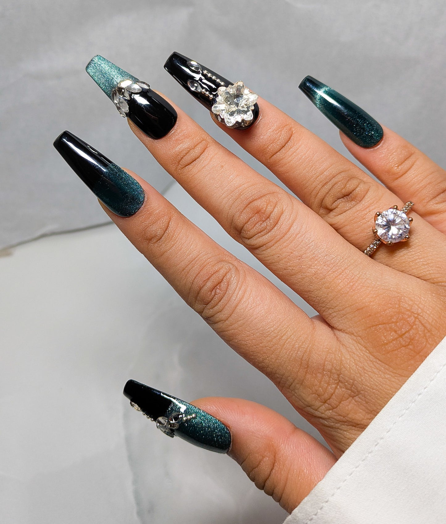 Midnight Beauty - Press on Nails