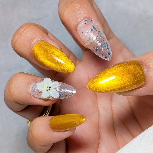 Golden Hour - Press on Nails