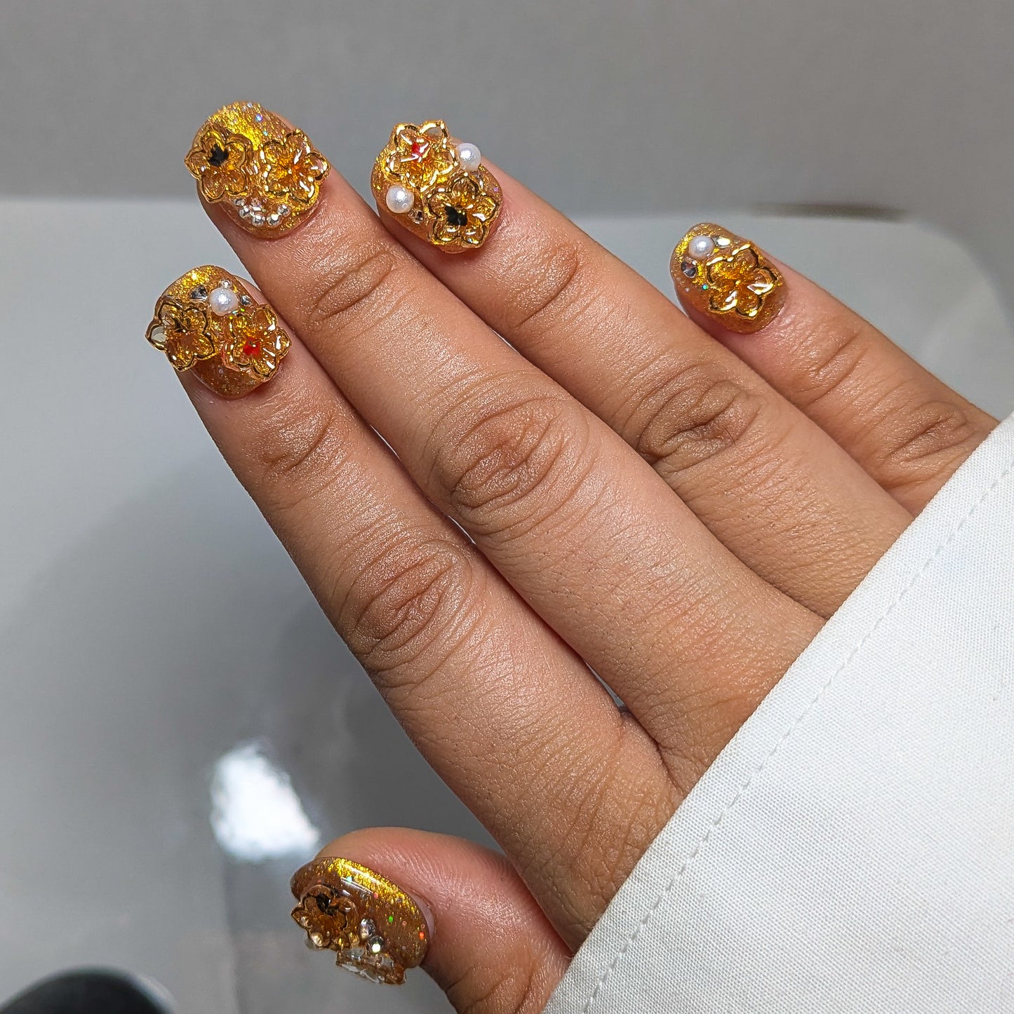 Japanese Gold - Press on Nails